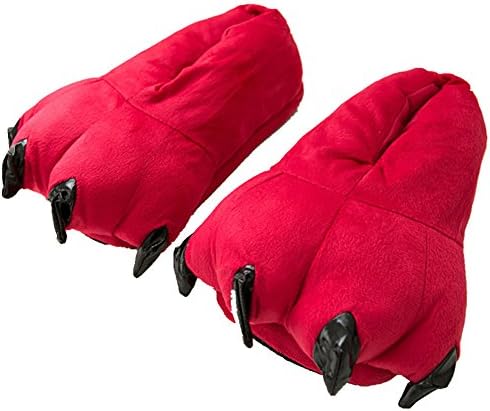 Aksautoparts Adult Unisex Cartoon Animal Cosplay Costume Slippers Dinosaur Claw Paw Shoes Indoor Women