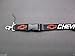 CHEVY CHEVROLET Lanyard Keychain Quick Release C3 C4 CAMARO CORVETTE - BLACK