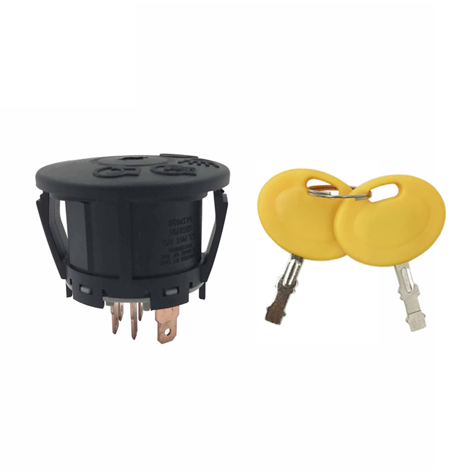 Senb Ignition Switch with 2 keys Replacement for John Deera MTD, Murray 925-1741, 725-1741, 94762, MU94762 Lawn Mower Tractor