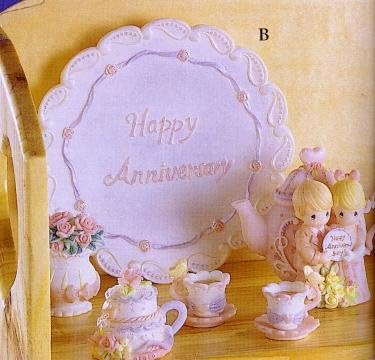 Couple and Cake Mini Teaset by Precious Moments #799564