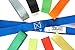 The Learning Classroom Preschool Walking Rope, Carry Bag, 16-Colorful Handles, Blue/Green/Yellow, 1-Pack or 2-Pack, Daycare, Toddler