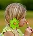 Butterfly Craze Hawaiian Hibiscus Flower Hair Clips for Luau Party Favor Hawaiian Party Decoration - 12 pcs