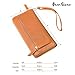 Oren Stone RFID Blocking Synthetic Leather Wallet for Women- Classic Long Clutch, Card Holder Purse Excellent Credit Card Protector