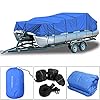 Cheerwing-600D-Waterproof-Pontoon-Boat-Cover-fits-Pontoon-Boats-21-to-24-Long-Blue