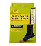ProFoot Plantar Fasciitis Support Sock - Compression Sleeve for Foot Pain and Heel Spurs