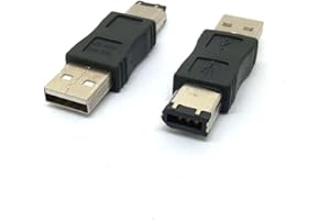 adapter Firewire IEEE 1394 6 Pin Male to USB 2.0 Male Adaptor Convertor, Firewire