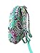 Vera Bradley Laptop Backpack (Updated Version) with Solid Color Interiors (Tutti Frutti with Pink Interiors)