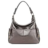 Color Scissor Women's Pu Leather Classic Shoulder Handbags Messenger Bag Crossbody Handbag Hobo Style Antique Brass