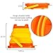 Beach Toys Set 2 Packable Pails&Collapsible Buckets with 1 Shovel and 1 Rake Orange & Pink Perfect for Summer Playset for Kids and Children