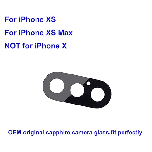 Amazon Iphone Xs Max Camera Cover Replacement 2PCS ASDAWN Back