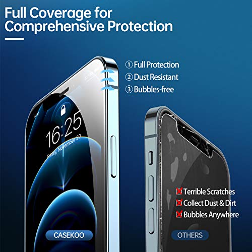 Casekoo screen protector iphone 12 pro max Clearance