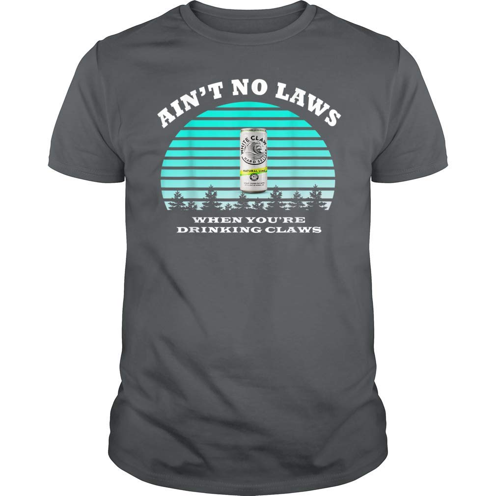 Vintage Ain T No Laws When You Re Drinking Beer T Shirt