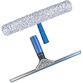 EnduroShield Professional Squeegee &amp; Window Washer Cleaning Combo | Professional Window Cleaning Tool | Streak-Free Results | Ergonomic Design | Reusable