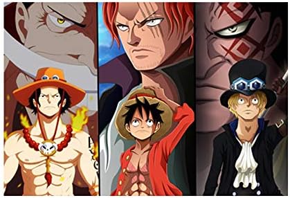 Amazon Co Jp キャンバスペインティング 日本のアニメ サボ ルフィエース モジュラー フレームなし ワンピース 写真 ウォールアート 北欧ポスター Hd印刷 リビングルーム ホームデコレーション 家電 カメラ