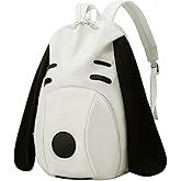 aokansha Puppy Dog School Backpack for Boys Girls 16 Inch Schoolbag Backpack Durable School Bag for Kids Students(Beige)