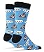 Oooh Yeah Socks Men's Luxury Combed Cotton Funny (POOP!), Large