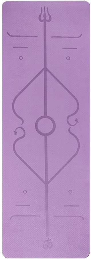 Mtcat TPE 6mm Monochrome Posture Yoga Mat Environment-Friendly Tasteless Non-Slip Sports Fitness Yoga mat