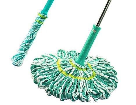 Scopa Lavapavimenti A Spruzzo Spray Mop Panno In Microfibra Pulizia
