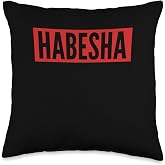 Habesha Ethiopia Eritrea Throw Pillow