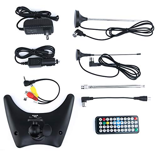 Tyler TTV706 10” Portable Widescreen 1080P LCD TV with Detachable