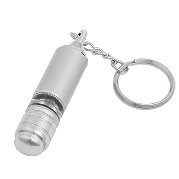 Sourcingmap® Barra antiestática Forma de Cilindro Tono Plata ...