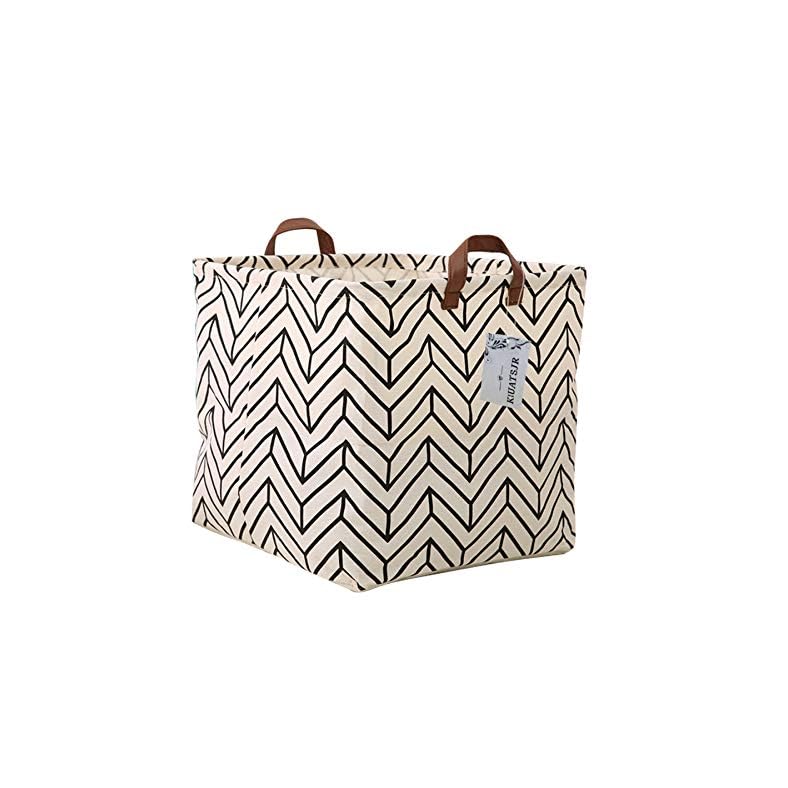 Square Storage Basket Fabric Organizer Bin for Toys,Books,Clothes,Gifts,Pets-Perfect for Home,Office,Nursery,Dorm,Shelf…