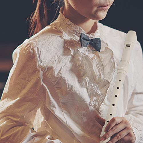 Germany Recorder Flute Flute Descant 8 Hole Key of C ABS with Cleaning Rod for Student Practice