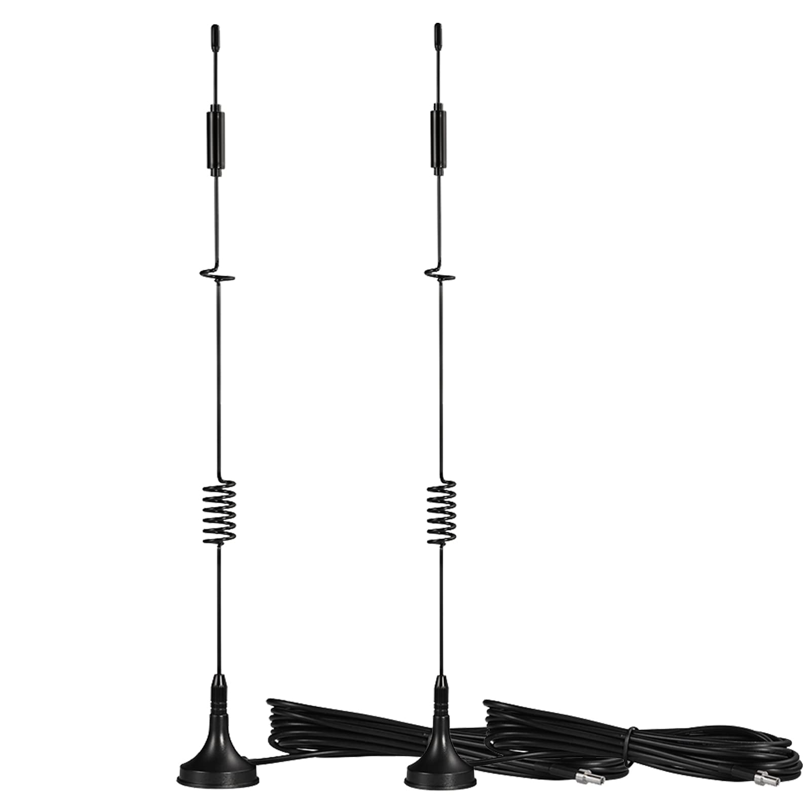 Bingfu 4G LTE Antenna TS9 Aerial 8dBi Magnetic Base Antenna 2-Pack Compatible with MiFi Hotspot Router USB Modem Dongle Netgear LB2120 Nighthawk M1 MR1100 M2 MR2100 AC785 AC797 AC790 AC810