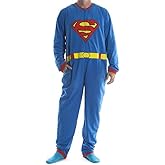 Superman DC Comics Adult Costume Pajamas Cosplay Jumpsuit