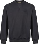 Iron Mountain Men’s Fleece Jumper Crew Neck Sweatshirt Charcoal Marl L view 3