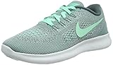 NIKE Women's Free RN Running Shoes (9, Cannon/Green Glow/Hasta)