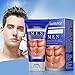 Hair Removal Cream for Men, Depilatory Cream, Natural Painless Permanent Thick Hair Removal Cream + Plastic Scraper, Used on Bikini,Underarm,Chest, Back, Legs and Arms for Men, 60ml