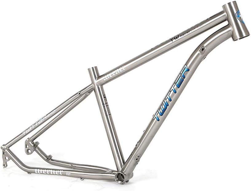 LIDAUTO MTB Mountain Bike Frame Titanium Alloy Off-Road 15.5"/"/17"/19" Hight Fit for 29" 27.5inch WheelSet