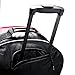 Samsonite Andante Wheeled Rolling Duffel Bag, Black/Red, 22-Inch