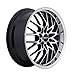 Maxxim CHANCE Black Wheel with Painted and Machined Lip and Face (16 x 7. inches /5 x 112 mm, 40 mm Offset)