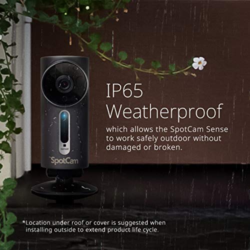SpotCam Sense Pro Wireless Home Security Camera 1080p Indoor/Outdoor