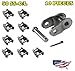 Jeremywell 50 SS Stainless Steel Roller Chain Offset Link (10PCS)