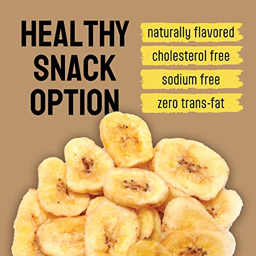 Healthy Banana Chips Dried Slices Bag of Dried Banana Chips Sweetened