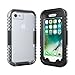 vcloo iPhone 7 Waterproof Case/4.7 Inch, Underwater Case for iPhone 7, Dust Proof, Snow Proof, Shock Proof, Heavy Duty Protective Carrying Full Sealed Case Cover Protector for iPhone 7 (Black)