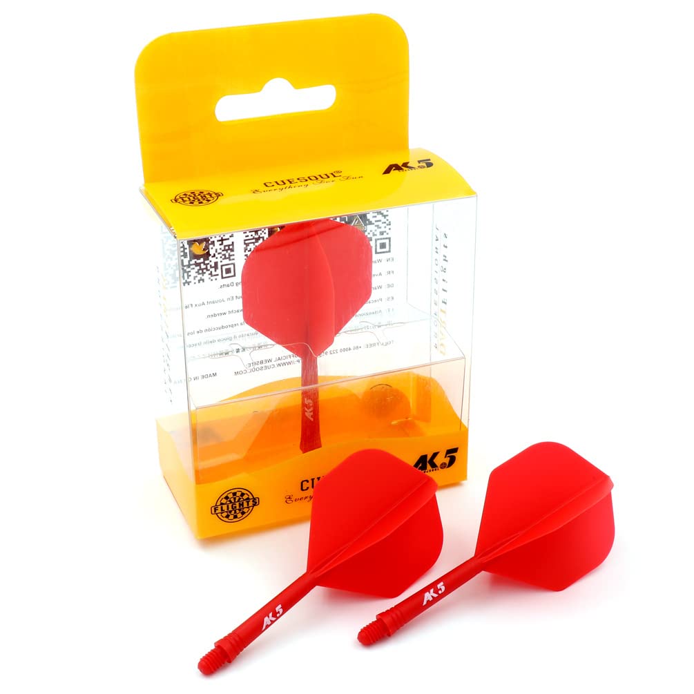 CUESOUL ROST Integrated Dart Shaft and Flights,standard shape,Set of 3