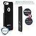 iPhone 7/8/6/6s Charging Case 4000mAh Portable Wireless Extended Battery Pack (Black) by BESTRIX