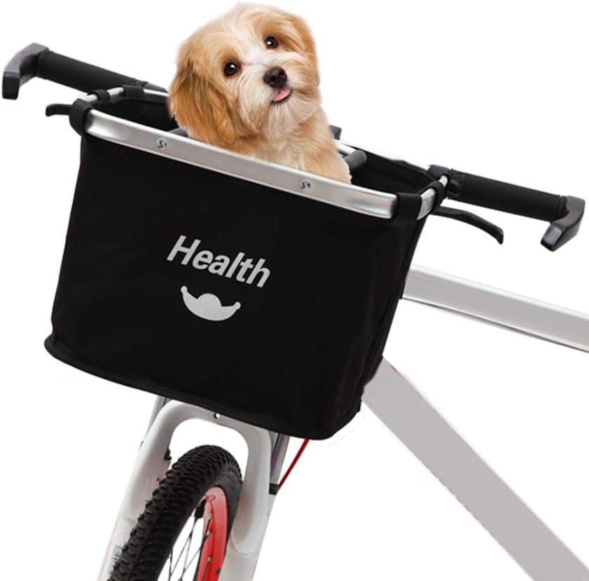 Dog Carrier Dog Bike Basket, Bicycle Bike Detachable Cycle Front