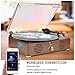Record Player Turntable with Speakers 13-in-1 Wireless Portable LP Phonograph TF Card FM Radio with Built in Stereo Speakers USB SD 3-Speed Belt-Drive Vinyl Record Playerthumb 3