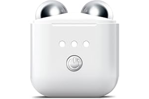 Hunvva Microcurrent Facial Device,Enhances The Ability to Lift The Face and Tighten The Skin,USB mini Device for Face,for Facial Wrinkle Equipment.Easy to store and carry., White