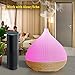 IVSO Essential Oil Diffuser Humidifier work with Amazon Alexa, High-Capacity Portable 280ml Smart Aroma Cool Mist Humidifier with Colorful Changing Lights, Waterless Auto Shut-off Function