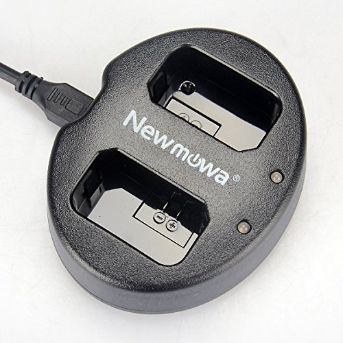 Newmowa Dual USB Charger for Sony NP-FW50 and Alpha a3000, Alpha a5000, Alpha a6000, A6300,Alpha 7, a7, Alpha 7R, a7R, Alpha 7S, a7S, NEX-3, NEX-3N, NEX-5, NEX-5N, NEX-5R, NEX-5T, NEX-6, NEX-7, NEX-C3, NEX-F3, SLT-A33, SLT-A35, SLT-A37, SLT-A55V, Cyber-shot DSC-RX10