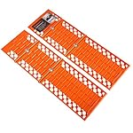 Stalwart 75-ST6007 Foldable Emergency Tire Traction Mat (Snow, Ice And Sand)