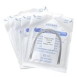 AZDENT® Dental Niti Arch Wires for Orthodontics,Super Elastic,Rectangular,16*16 Lower,Pack of 5