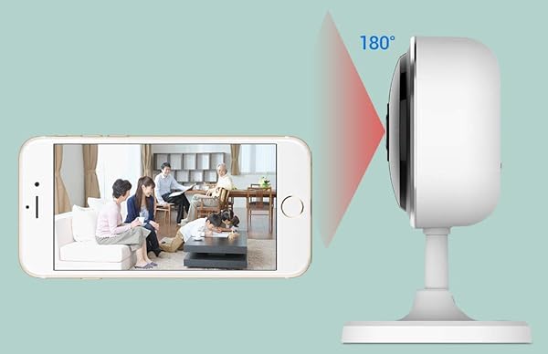 ZUEN Wireless WiFi berwachungskamera 2 Millionen Kamera Baby Monitor 1080P HD Nachtsicht Home Smart Kamera