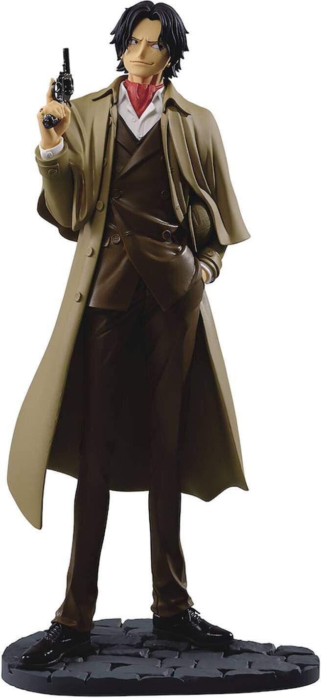 Banpresto One Piece Treasure Cruise World Journey PVC Statues Portgas D. Ace 22 cm, Multi-Colour